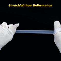 Food Grade Silicone Tubing 1/4″ ID x 3/8″ OD, 5 Ft High Temp Hose