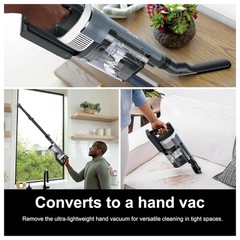 Shark Stratos Cordless Vacuum, Clean IQ & PowerFins (Certified Refurbished)