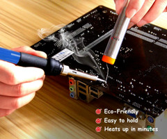 NEW Soldering Iron Electric Gun Adjustable Temperature 60W Welding Solder Wire