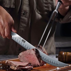 HOSHANHO Carving Slicing Knife 12 Inch Japanese High Carbon Steel Brisket Knife