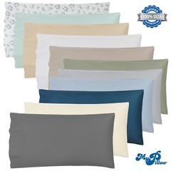 My Pillow Pillow Case Set 100% Certified Giza Long Staple Cotton