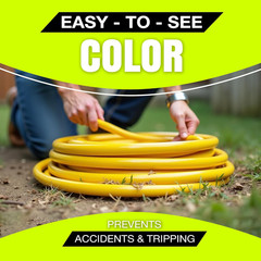 50Ft Outdoor/Indoor Extension Cord 10/3 Gauge Ultra Heavy Duty 3 Prong SJTW, Wat