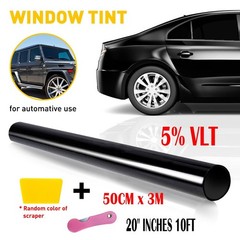 For Home, Office, Car, Truck Nano Ceramic Window Tint Film Roll 5% 20% 35% VLT