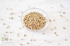 Organic Way White Peppercorns Whole – Organic, Kosher & USDA Certified