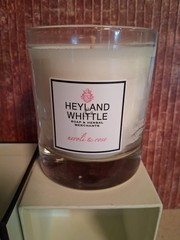 HEYLAND & WHITTLE England Luxury Scented Candle NEROLI & ROSE 230g 8.11 Oz NEW