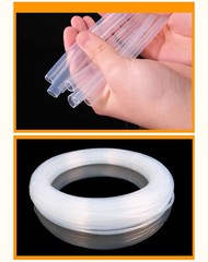 Tubing Pipe 1mm-32mm ID 2mm-36mm OD High Temp Resistance Tube Clear PTFE Tube