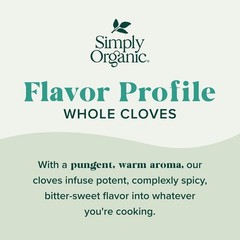 2.05 Ounce Organic Whole Cloves – Sustainably Sourced Gourmet Spice