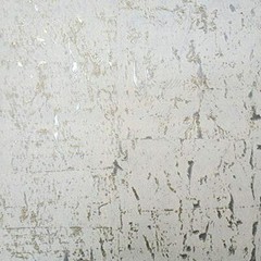 Contemporary Modern Faux Cork wallpaper rolls off white gold silver textured 3D