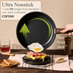 19-Piece Non-Stick Cookware Set with Detachable Handle & Induction Compatibility