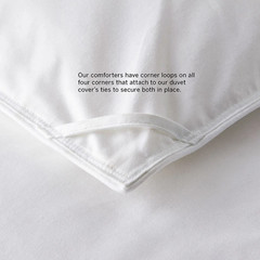 The Company Store LaCrosse Premium Down Light Warmth Comforter Queen/King