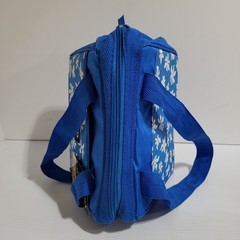 Igloo Tote Cooler 9 Can Bag Blue Soft Sided White Yellow Floral Pocket Insulated