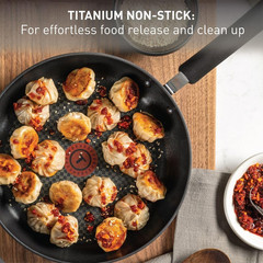17-Piece Hard Anodized Nonstick Cookware Set – Dishwasher Safe, Black