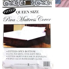 Queen Size Waterproof Mattress Protector – Easy Care Eco-Friendly PEVA