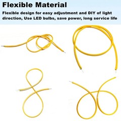 10PCS/Pack 3V LED Same End Filament Flexible Diode Lighting Strip Decoration