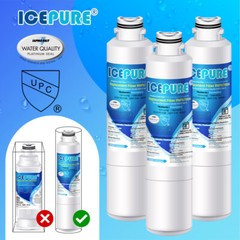 Fit For Samsung RF28HMEDBSR RF28HMEDBSR/AA Refrigerator Water Filter 3 Pack
