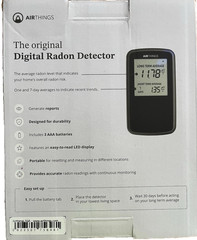 AirThings Portable Handheld Digital RADON Detector! 2350 Home Basement NEW