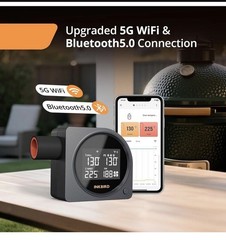 INKBIRD Automatic Smoker Fan Controller WiFi Bluetooth Infrared Thermometer Gun