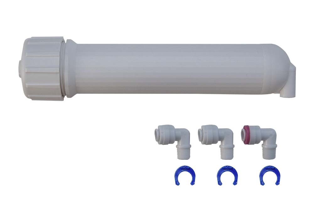 Reverse Osmosis RO membrane housing for 36-150 GPD and QC fitting