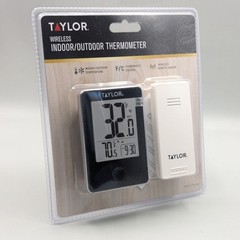 New Taylor Digital Wireless Thermometer with Remote Indoor/Outdoor Sealed
