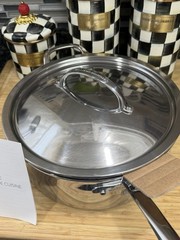 Williams Sonoma Signature Thermo-Clad SS Deep Sauté Pan w Fryer Basket New! Read
