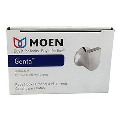 Moen Genta Robe Hook Polished Chrome BH3603CH Bathroom Towel Holder NEW