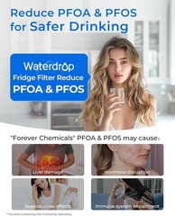 Waterdrop Refrigerator Water Filter, Replacement for LG® LT800P® (6)