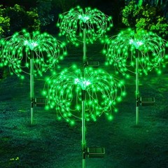 Outdoor LED Solar Firework Lights Garden Decoration Fairy Lights Waterproof Dand