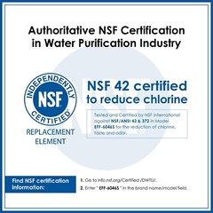 TFOH Replacement for LG® LT1000P® ADQ74793501 Refrigerator Water Filter
