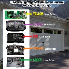 LiftMaster 878MAX Garage Door Keypad Wireless and Keyless Entry System