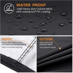 58″ Grill Cover Compatible with Genesis & GenesisII 3 Burner For Weber 7130/7134