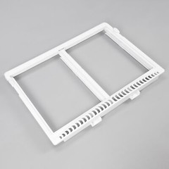 White Crisper Drawer Cover Frame Fit For Frigidaire Refrigerator 240364787 New