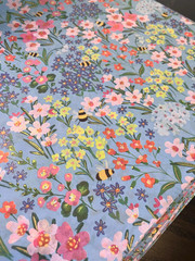 GARDEN BEES Design Tissue Paper Sheets Choose Size & Package Amount