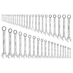 VEVOR Combination Wrench Set Box End Open End Combination Wrenches 44-Piece
