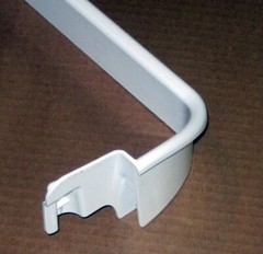 Door Middle Rack White Compatible with Frigidaire Refrig 240535201 AP3214686