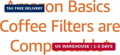 Basket Coffee Filters for 1-4 Cup Coffee Makers, White, 200 Count