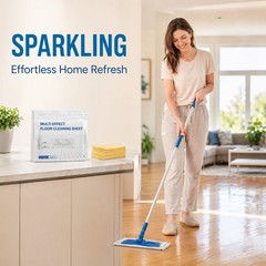 100Pcs Multi-Effect Floor Clean Floor Cleaning Tablets For Home Kitchen