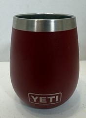 YETI Rambler 10oz Wine Tumbler – Harvest Red Excellent! Retired Color