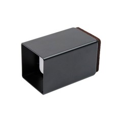 1 1/2 Inch Black Bed Risers Carbon Steel Metal Sofa Square Risers 4 Pack