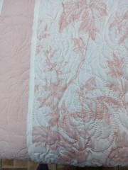 Room To Room Quilt Throw Floral Pink 50″×60″ Any Room