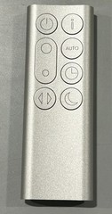 DYSON PURE COOL PURIFIER FAN REMOTE PURIFYING FAN MANUAL SWITCH ON TOP – WHITE