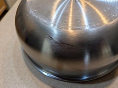 Made In Stainless Steel Saucier Pan with Lid 3 Qt Multi-Clad Cookware