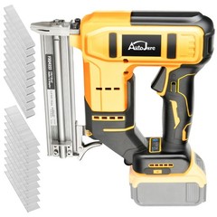 18GA Cordless Brad Nailer for Dewalt 20V Battery, 2 in1 Electric Nail/Staple Gun
