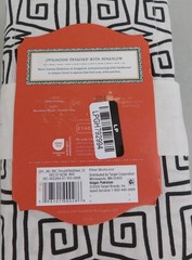 Opalhouse with Jungalow Twin/Twin XL Percale Fitted Sheet Ikat Black #8246