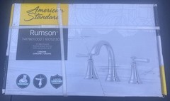 American Standard Rumson Chrome Wide-Spread Bathroom Sink Faucet Easy Install
