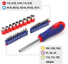 WORKPRO Home Tool Kit 100Piece Kitchen Drawer Household Hand Tool Set with Pouch