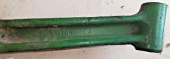 John Deere 110 112 Hydraulic lift 10hp tecumseh front axle # AM30370