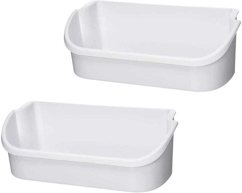 (2 pack) White Gallon Door Bin For Frigidaire Refrigerator AP2116036