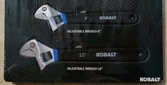 KOBALT 9 Piece Tool Set 6 Pliers, 2 Adjustable Wrenches and Wire Strippers