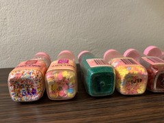 Lot of Vintage 1970s Cake Mate Schilling Fancy Decors Bottles Silver Snowflake