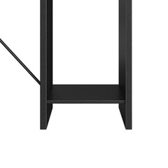 Ardent No Tools Small Space Writing Desk, Black